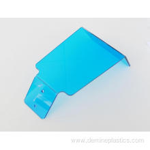 Polycarbonate plastic bending parts for machine parts